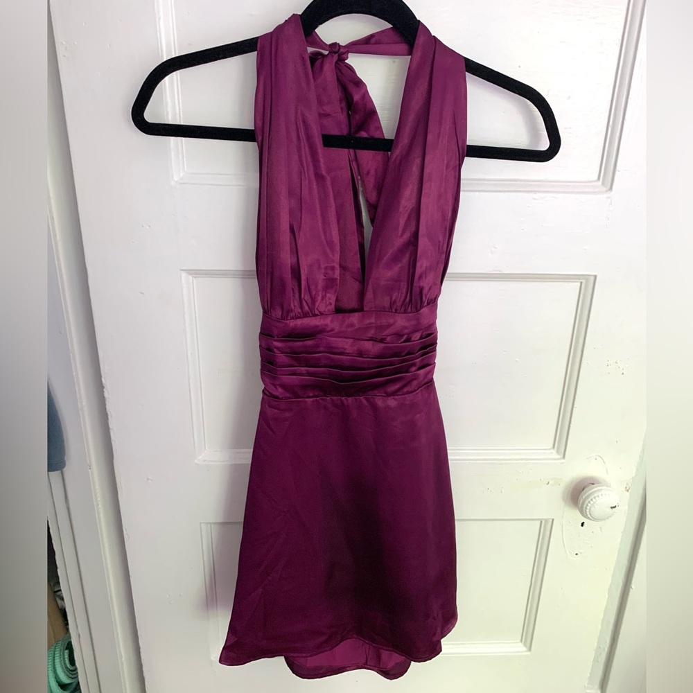 Lucy in the Sky Waverly Dress in Purple